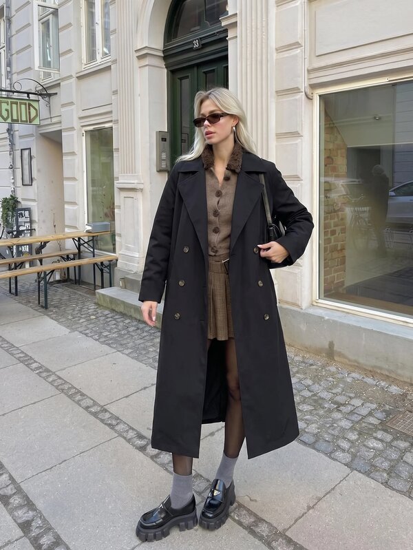 The Vintage Silhouette Overcoat